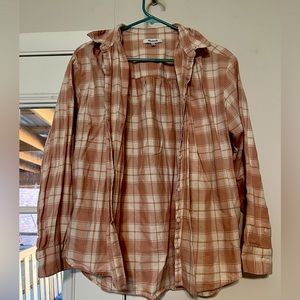 Madewell flannel | Size M